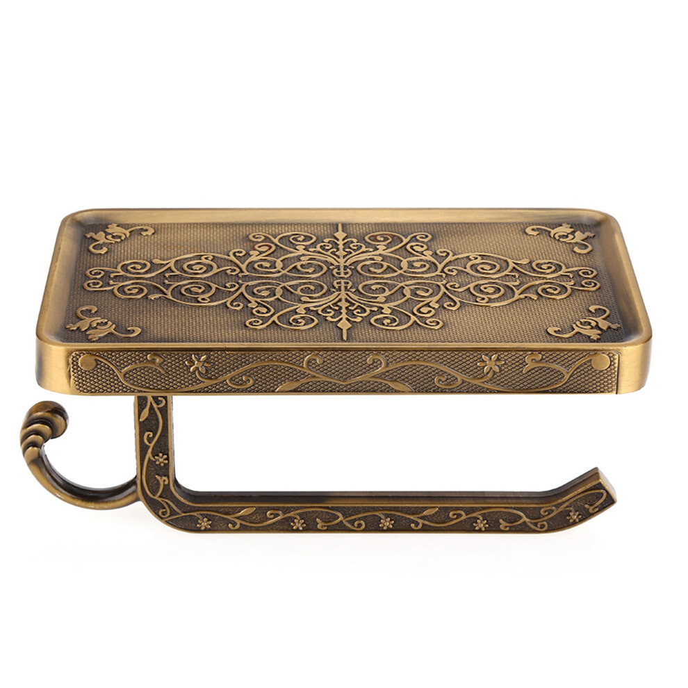 Antique Vintage Brass Toilet Bathroom Paper Holder-image-OPC-PJMT6W5-NEW