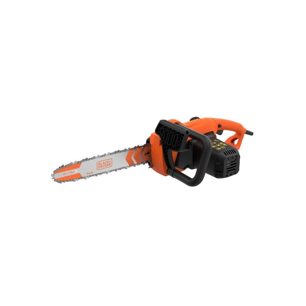 + Decker Wired Electric Chainsaw - &Decker - Becs1835-Qs - 1800W - 35Cm Black