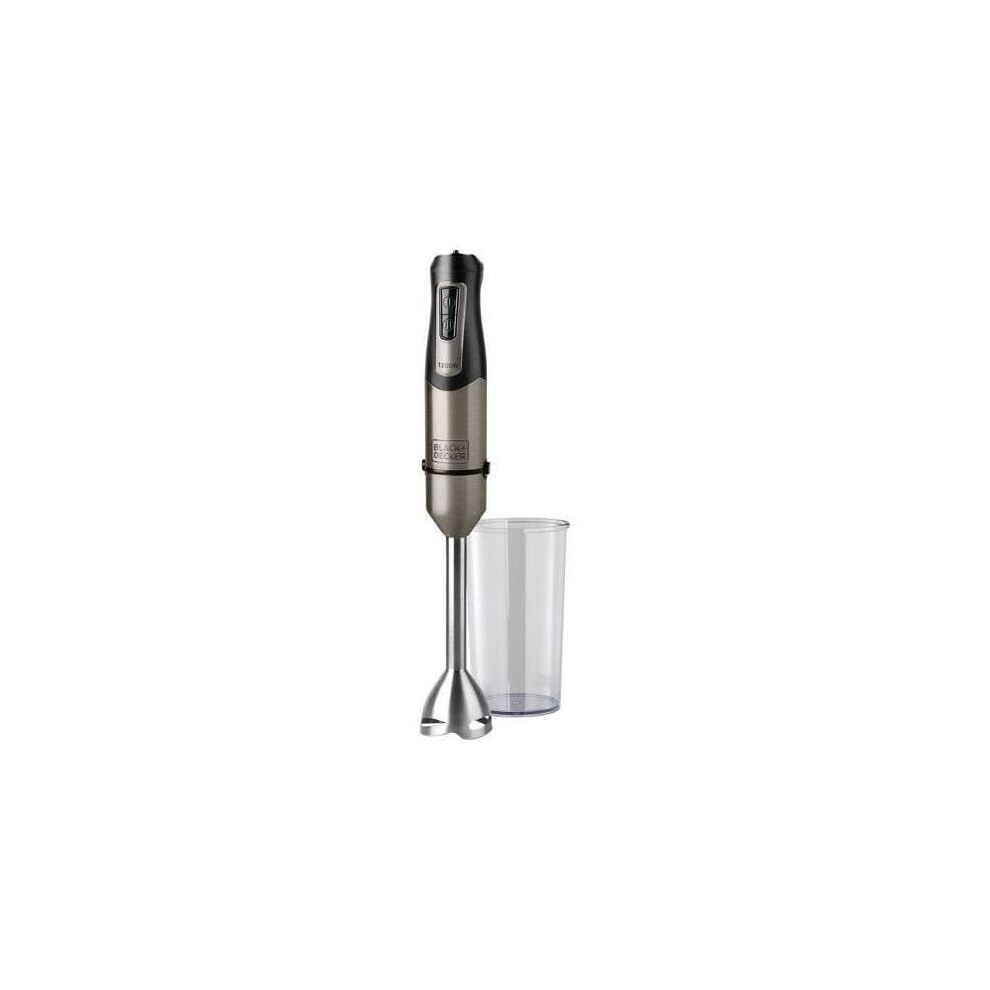 BLACK & DECKER - 1200W stainless steel hand blender - gray-image-OPC-PJMT75G-NEW
