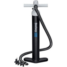 Pompa manuale - BESTWAY - Martello d'aria - Alta pressione - Portatile - 5 adattatori inclusi