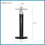 Bestway Pompa manuale - BESTWAY - Martello d'aria - Alta pressione - Portatile - 5 adattatori inclusi 4
