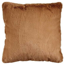 Cushion - Unspecified - Brown - Synthetic leather - 40 x 40 cm - Indoor