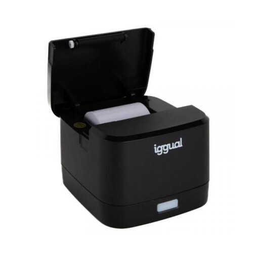 iggual TP EASY 58 USB+RJ11 impresora térmica negra 1