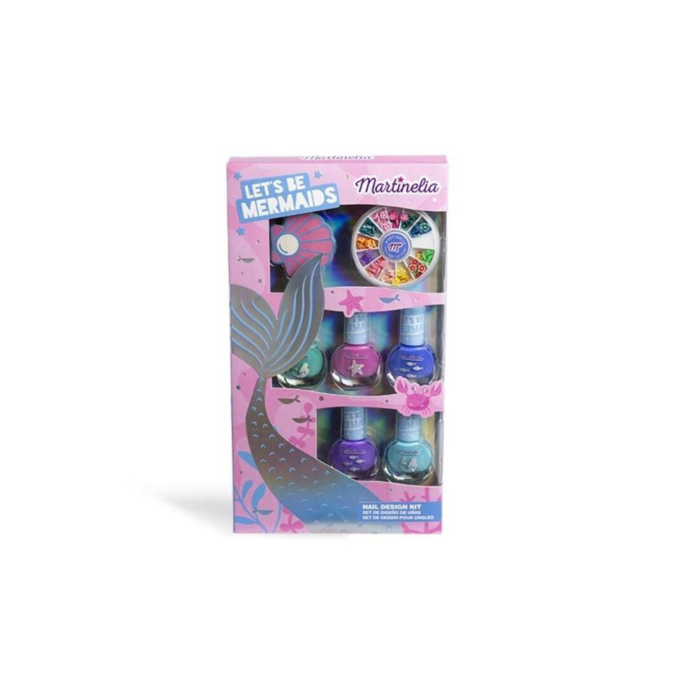 Set De Manicura Infantil Let's Be Mermaids-image