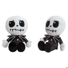 Peluche - Simba - Jack Skellington - Negro/Blanco - 3 años - Mixto