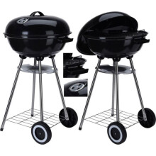 Gartenkamin-Grill - Rex - 551861 - Edelstahl - 46 cm - Schwarz