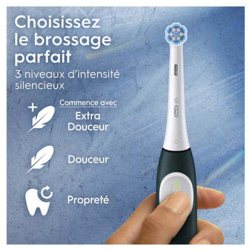 Oral-B Electric toothbrush - ORAL-B - iO2 - Forest Green - 3 brushing modes - 2-minute timer 2