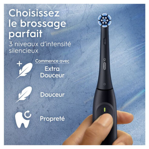 Oral-B Electric toothbrush - ORAL-B - iO2 - Black - 3 brushing modes - 2-minute timer 2