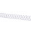 20 Stück 30 Blatt ABS 11mm Spiralspiralen Transparent 6