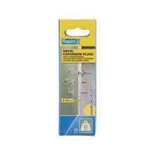 RAPID - Metallspreizdübel für Gipswand 3-13mm | Paket mit 12 Wandhaken-Schrauben | Max. Tragfähigkeit 25 kg | - (5001556)