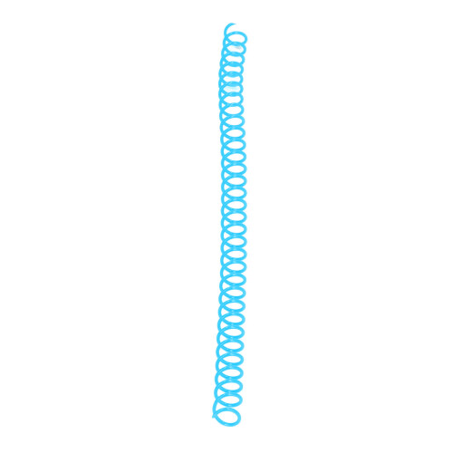 20 Stück ABS-Spiralbindungs-Coils 11 mm Blau 30 Blätter 2