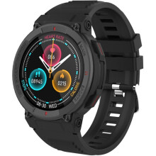 Bluetooth smartwatch met GPS Zwart