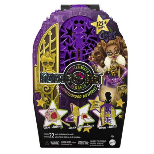 Mattel Puppe Mattel Monster High Clawdeen Wolf Skulltimate Secrets Hauntlywood