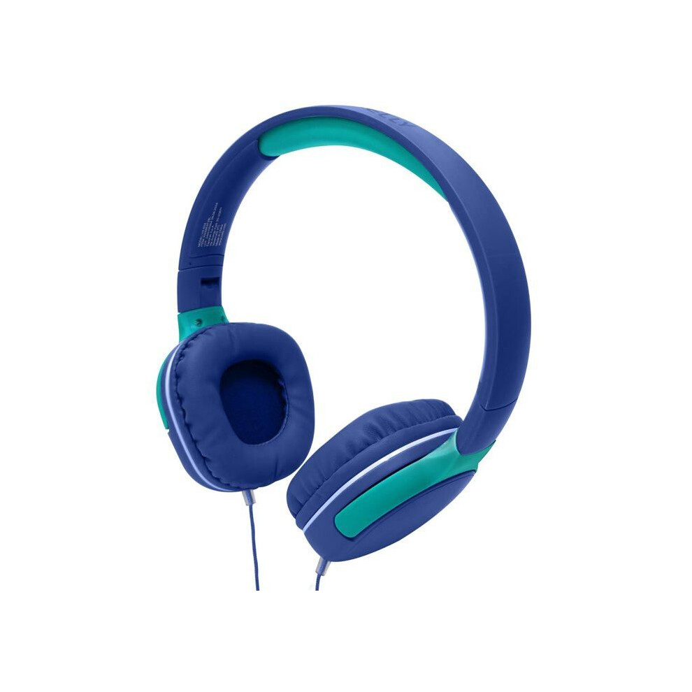 Celly Blau Kabelgebundene Kidsbeat2 Kopfhörer Mit Mikrofon, 85 Db Lautstärkebegrenzung, Kinder - Bild 4