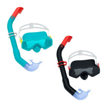 Maschera e Tubo - Bestway - 24071 - Colore Assortito - Protezione UV - Impermeabile alle Perdite