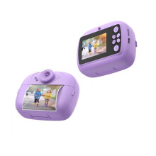 CÁMARA DE IMPRESIÓN DE FOTOS PARA NIÑOS CELLY PÚRPURA
