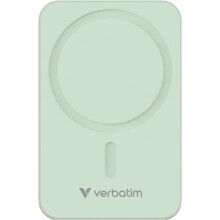 Powerbank Verbatim Charge 'n' Go Essentials Magnetisk Trådløs 20000mAh USB-C PD 3.0 Grøn