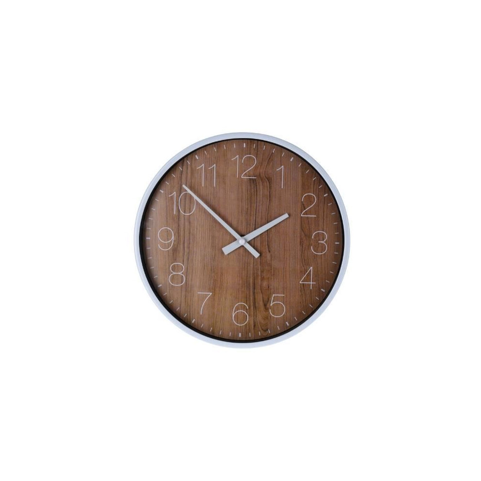 Photos - Other for Repair Wall clock - Segnale - Bamboo - 25 cm - Round - Modern Scandinavian style