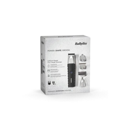 BaByliss Tondeuse uomo Babyliss MT812E NERO ARGENTO 2