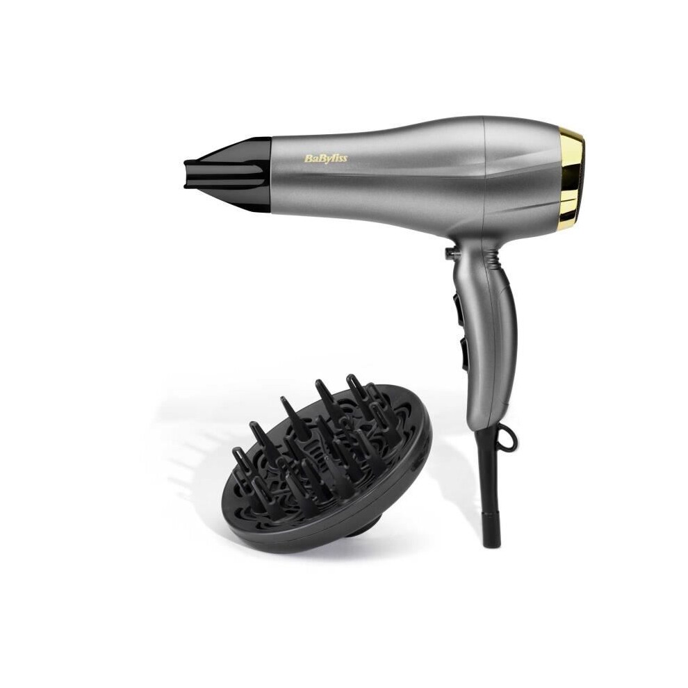 Babyliss Gold Hair Dryer - 5513Te - 2300 W - Ionic Technology - Titanium Ceramic - 3 Temperatures