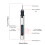 E108 Elektrischer Gravurstift 300mAh Mini Silber 9