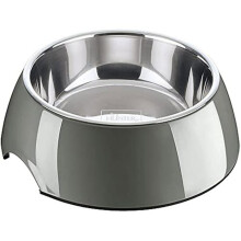 Dog Bowl - HUNTER - Melamine - Removable Stainless Steel - Shock Resistant - Dishwasher Safe
