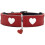 Hunter Dog Collar - HUNTER - Love - Red/Black - Cowhide - Size 60 cm 1