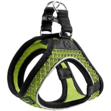Harnais - HUNTER - Hilo Comfort - Verde lime - Taglia XXS - Riflettente 3M