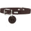 Hunter Collier - HUNTER - Aalborg 32 - Soft Cowhide - Dark Brown - Medium Size 1