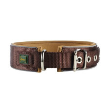 Collar - Hunter - Reflect - Neoprene - Brown/Caramel - Size 50 (39-46 cm) - 45 mm