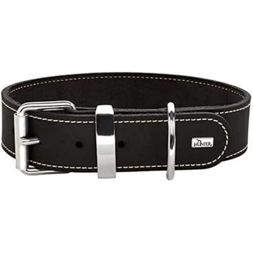 Hunter Collar - HUNTER - Aalborg special - 28-34 cm - Black - High quality