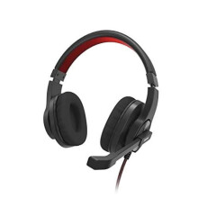 Kuulokemikrofoni - HAMA - HS-USB400 V2 - Stereo - Langallinen - Musta