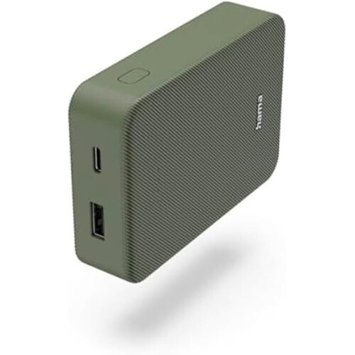 Hama External Battery - HAMA - Power Pack 10000 mAh - Fast Charge - USB A and C - Lightweight and Compact