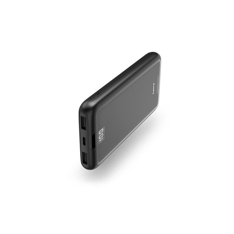 Hama External Battery - Power Pack Performance 10 - 10000 Mah - 3 Usb-C Outputs - 2Xusb-A - Anthracite