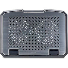 Laptop-Ständer - HAMA - Aluminium-Kühler - 2 Ventilatoren - Einstellbare Neigung - Leise