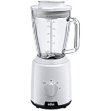 Batedeira / liquidificador - BRAUN - Liquidificadora JB1050WH - 2 velocidades e função triturar gelo - Branca
