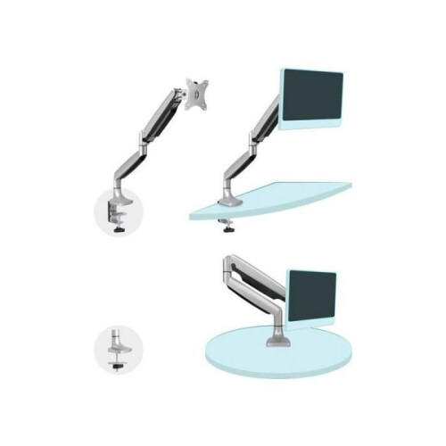 Supporto TV con Braccio TooQ DB3032TNR-S Argento 1