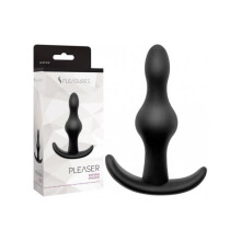 Plug Anal - S-Pleasures - Pleaser - Silicone - 2 Boules Graduelles - Étanche