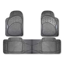 Tappeto in gomma - Non specificato - 3 pezzi - Antiscivolo - 100% PVC - Universale