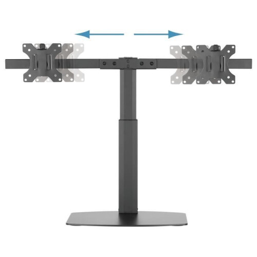Support Écran - TooQ - DB1727TN-B - Autonome - 6 kg - 43,2-68,6 cm - Noir 1