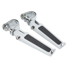 Paar Clevis-U-Klemme Fußrasten 1 Zoll bis 1-1/4 Zoll Aluminium