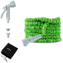 Tubo da giardino - INNOVAGOODS - Estensibile 15 m - 7 getti - Borsa da trasporto - Adattatori inclusi