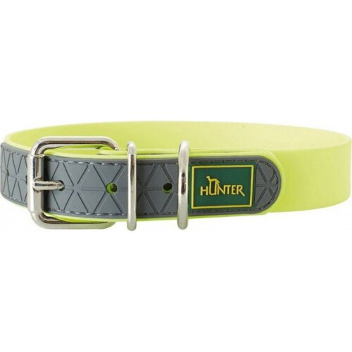 Hunter Collier - HUNTER - Commodité - Jaune fluo - 33-41 cm - Imperméable et robuste