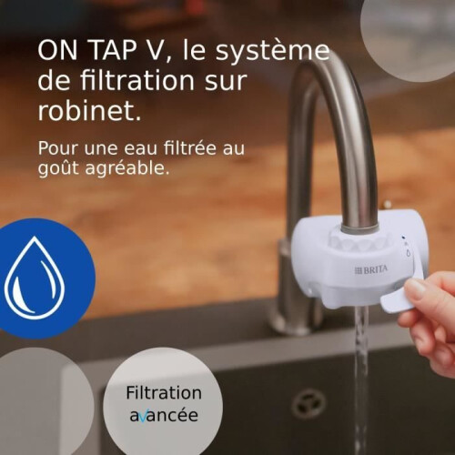 BRITA BRITA Wasserfiltersystem - ON TAP - Ersatzfilter - Bis zu 4 Monate gefiltertes Wasser 1