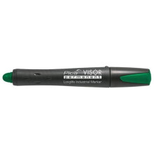 Marcatore permanente - VISOR - Pica - Verde - Ricaricabile - Indelebile