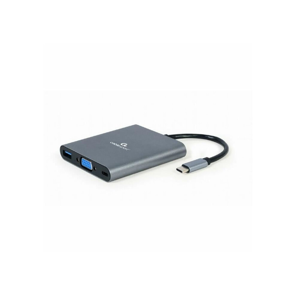 Gembird Multi Adattatore 6-In-1 Type-C Ad Hdmi/Vga/Pd/Card (A-CM-COMBO6-01)-image