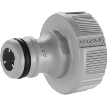 GARDENA 26,5mm Spritzschutz- und frostbeständiger Wasserhahnbadapter
