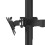 Hama Supporto per schermo - Non specificato - 3 schermi - Regolabile in altezza - Compatibile VESA - Nero 4