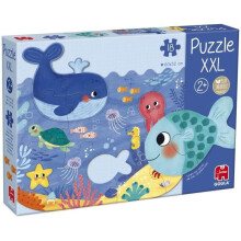Puzzle XXL - Oceano - GOULA - 4 elementi - 60 x 52 cm - Per Bambini da 24 mesi a 2 anni