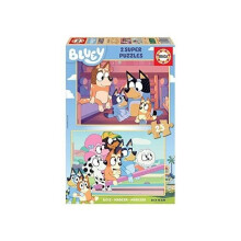 Puzzle in legno Bluey EDUCA - 25 pezzi - per bambini di 3 anni e oltre